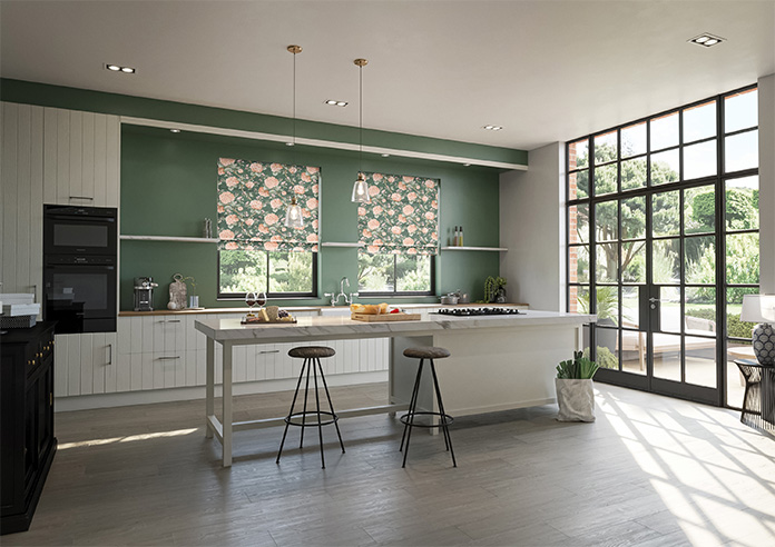 Bouquet Velvet, Springwood - Twist&Fit Roman Blind - Image 6